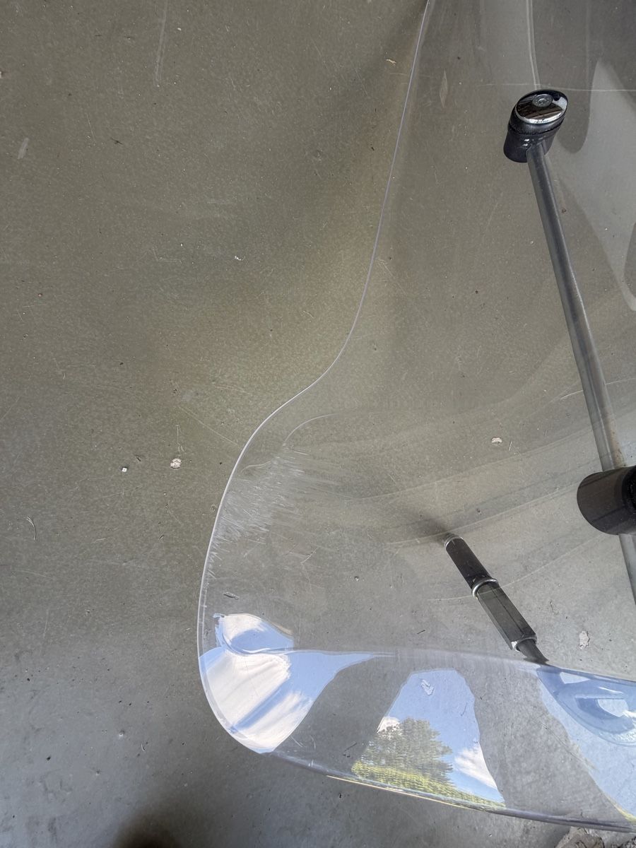 Vespa Tutti pezzi di ricambio per scooter: Vespa Windschild GTS – Usato da Nunningen venduto da hubsa