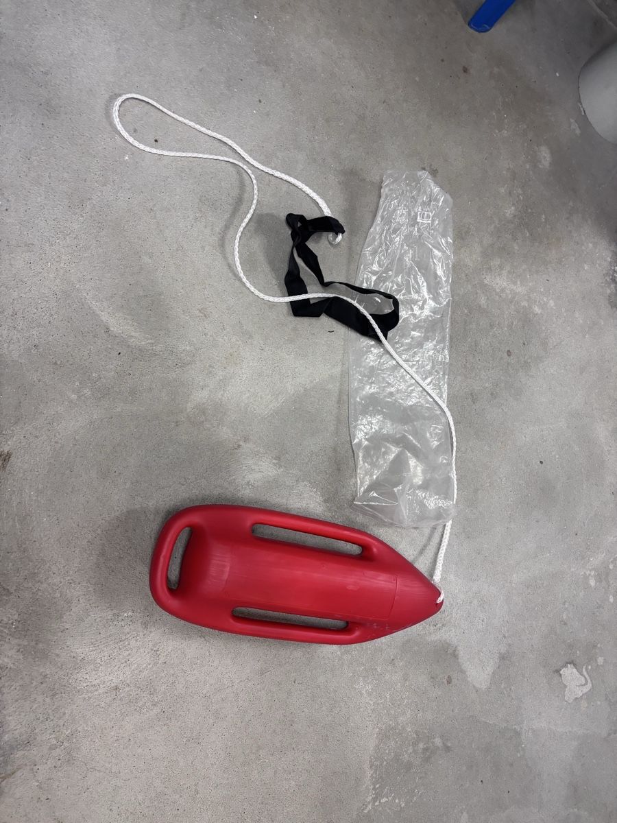 Schwimmringe: Rettungsschwimmer mit Seil rot neu – Neu und originalverpackt aus Oberkulm von ste_bnl9 2