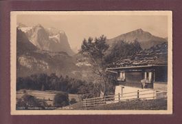 HASLIBERG - Wetterhorn - 1915