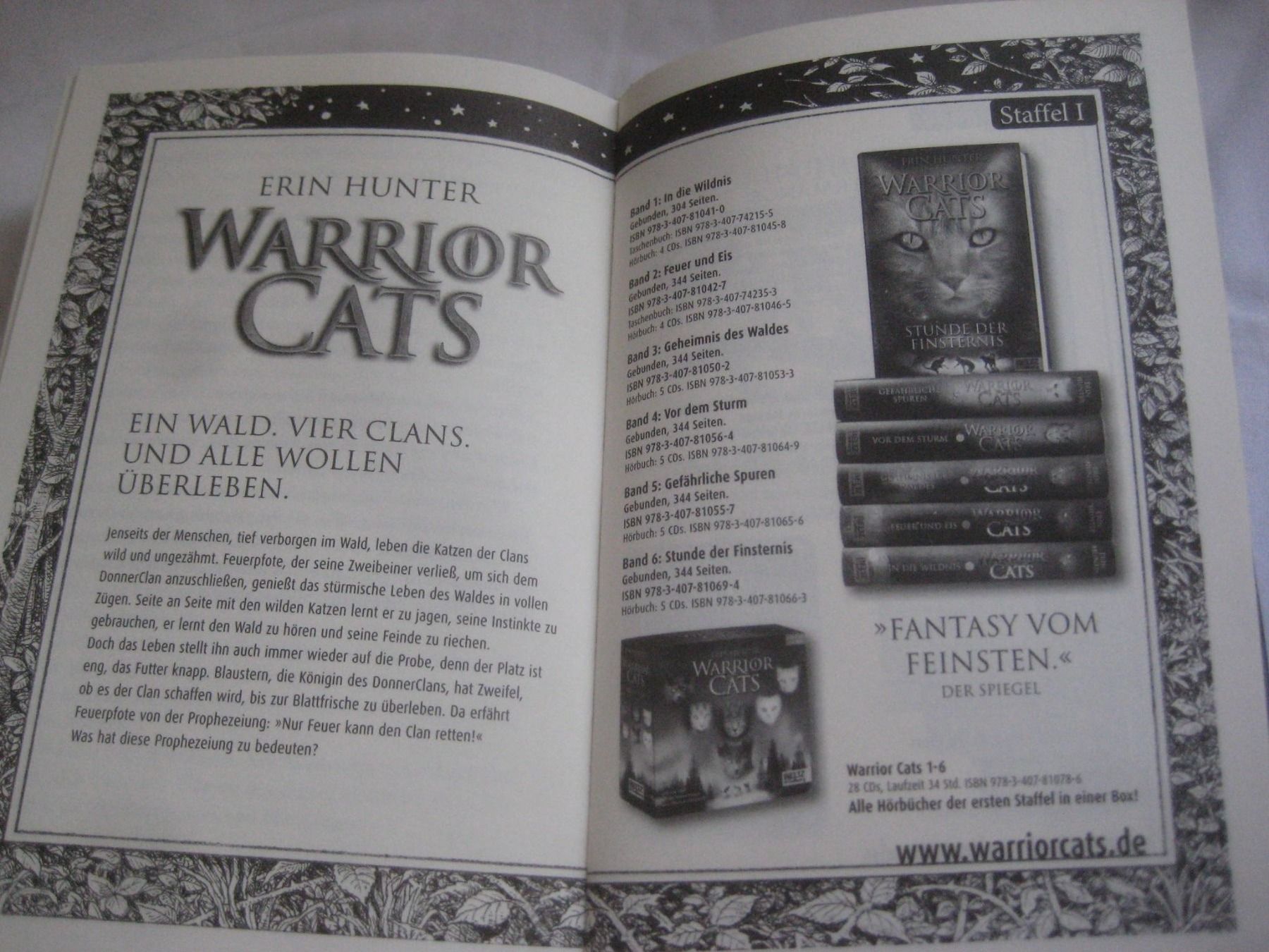Libri: BUCH    CATS  WARRIOR – Nuovo (secondo la descrizione) da Uster venduto da flocke1 1