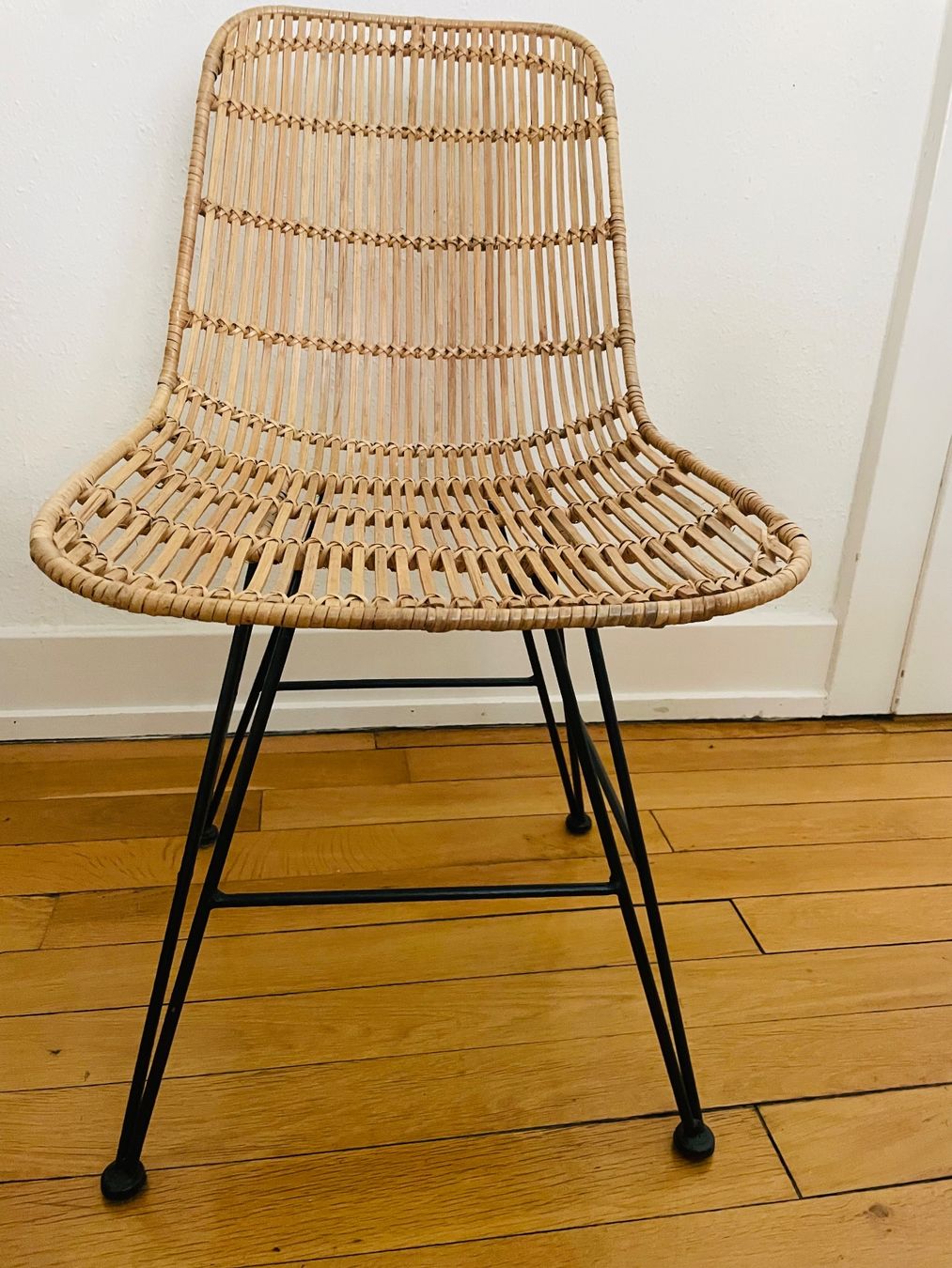 Westwing Sedie: 2x WESTWING Rattan-Stühle – Nuovo (secondo la descrizione) da Zürich venduto da JaJo55