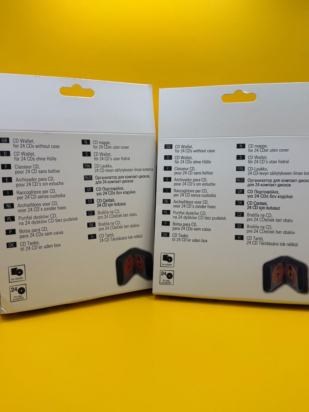 CDs: Vivanco CD/DVD Wallet 24 - CDs – Neu und originalverpackt aus Dietikon von gab_qz7y 1