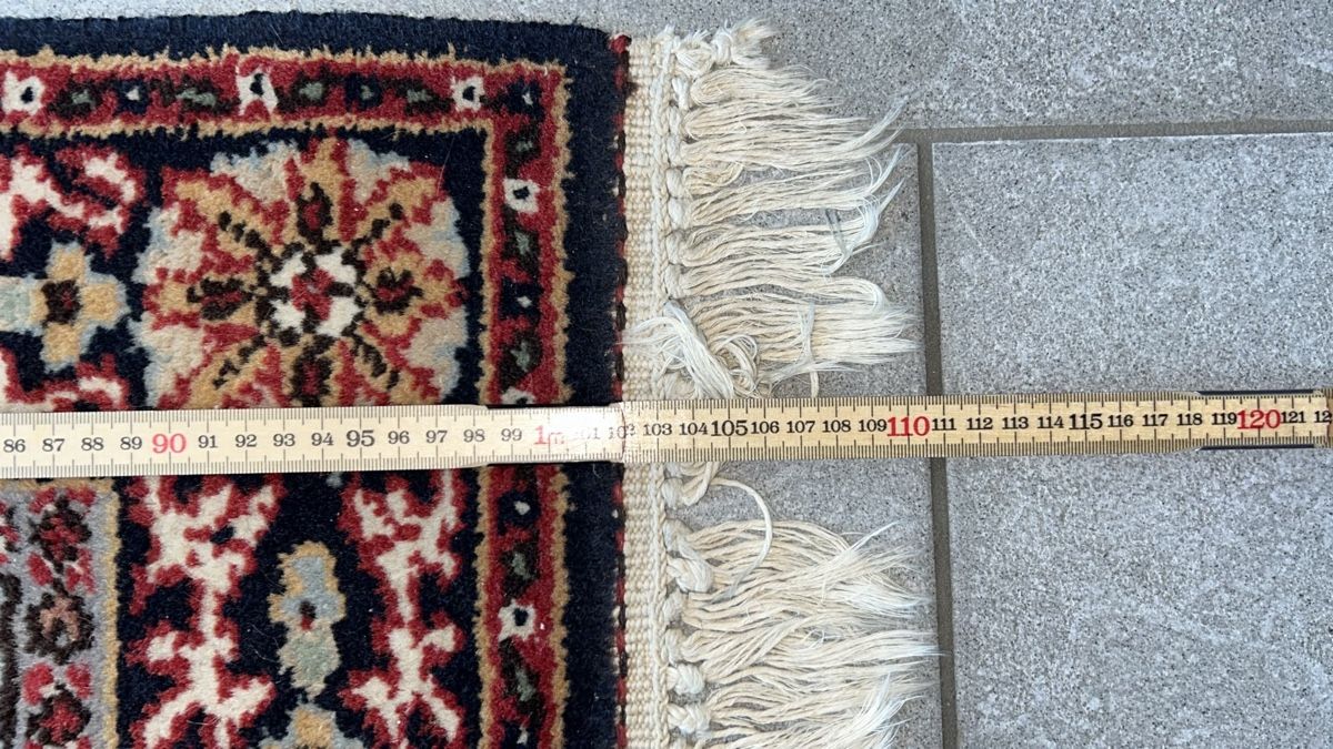 Tappeti: Kleiner Teppich mit Blumenmuster blau rot beige – Usato da Aarwangen venduto da to-hirschi 2