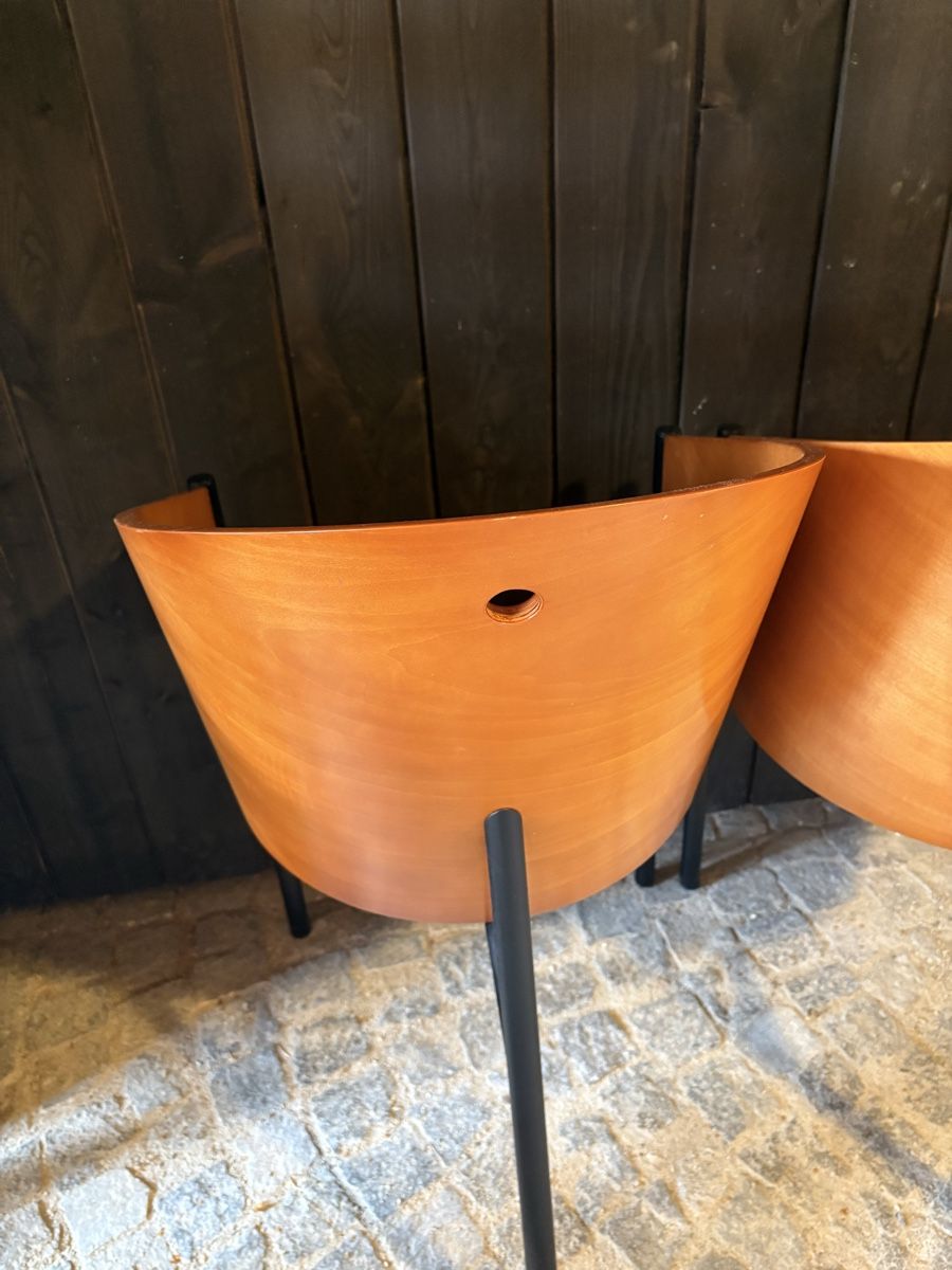Poltrone: Ensemble de trois chaises Costes – Usato da Plan-les-Ouates venduto da mirobinfr 7