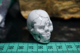 Magnesit     Skull  Geschnitzt    🍂💎Herbst Spezial