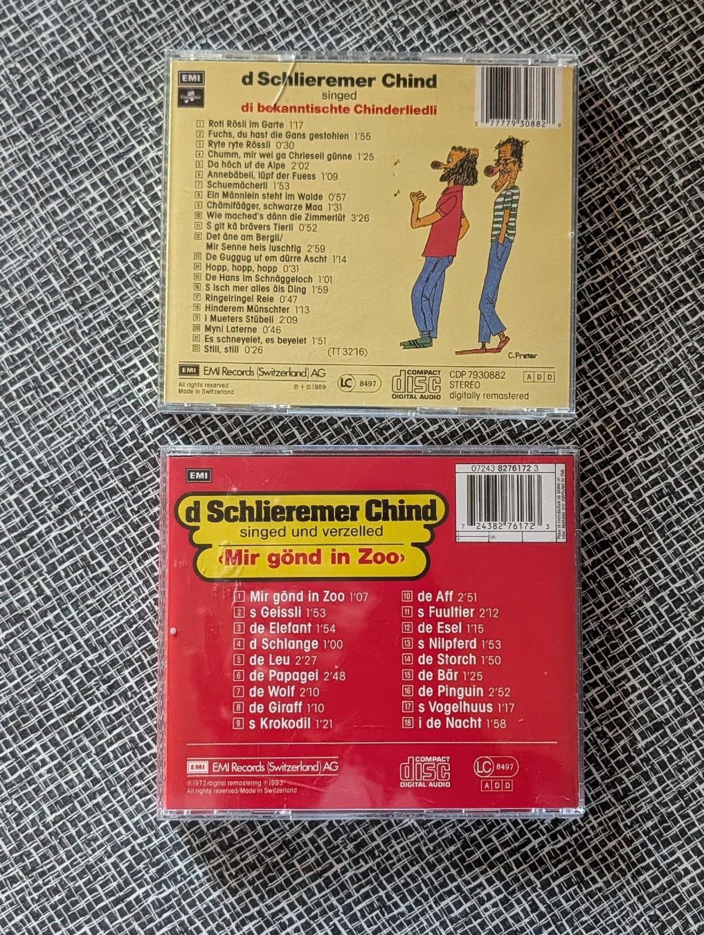 CD: "d Schlieremer Chind" CDs 2er Set  – Usato da Nänikon venduto da Haexli_70 2