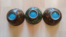 3 Cloisonné Schalen / China / Antik