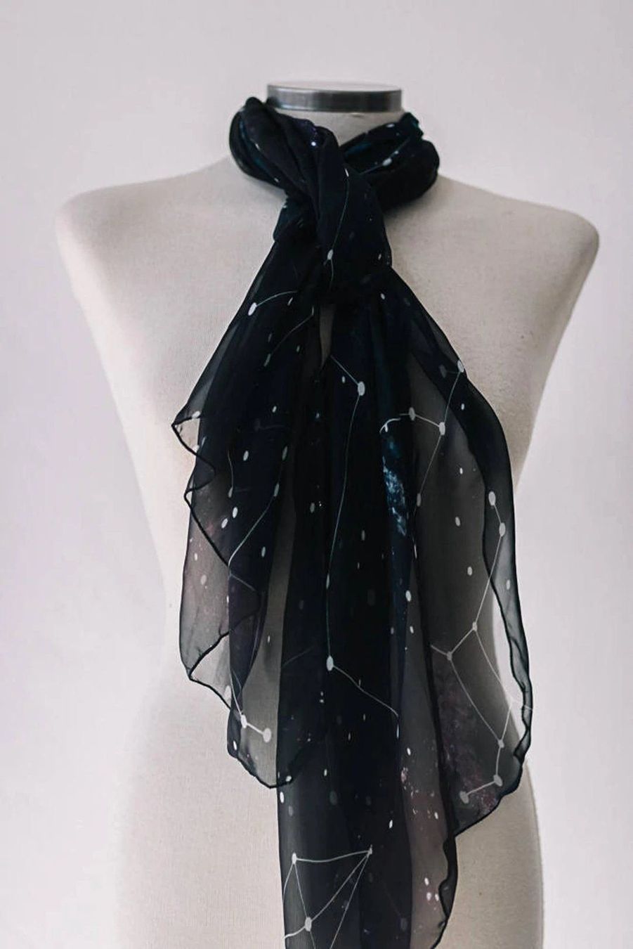 Foulard & Sciarpe: Halstuch Sternbild dunkelblau – Nuovo e nell'imballaggio originale da Turgi venduto da nachtheuel 3