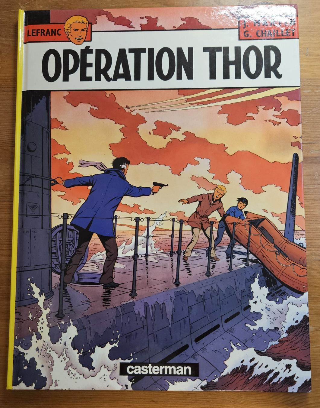 Fumetti: Lefranc N 6 (T.T.B.E.) Opération Thor – Usato da Prévonloup venduto da bitume1975
