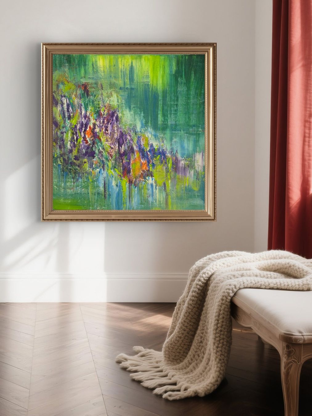 Dipinti: Originalegemälde auf Leinwand 50 cm, Unikat!!! – Nuovo e nell'imballaggio originale da Beinwil am See venduto da Superchance 3