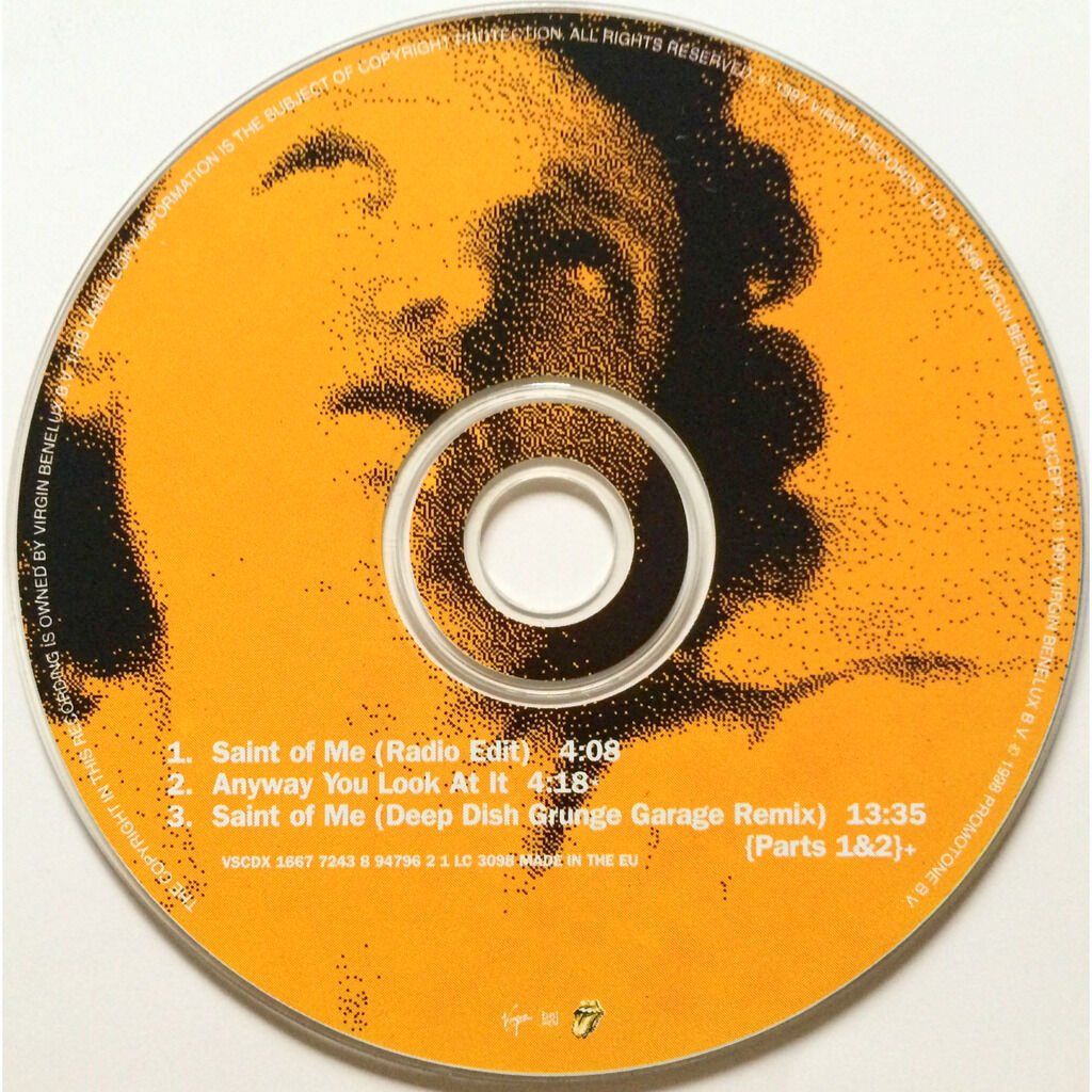 CD: ROLLING STONES - SAINT OF ME CD2 – Usato da Bottens venduto da hotter-than-hell 2