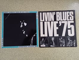 2 Blues LPs Texas Blues Live / Livin' Blues Live '75