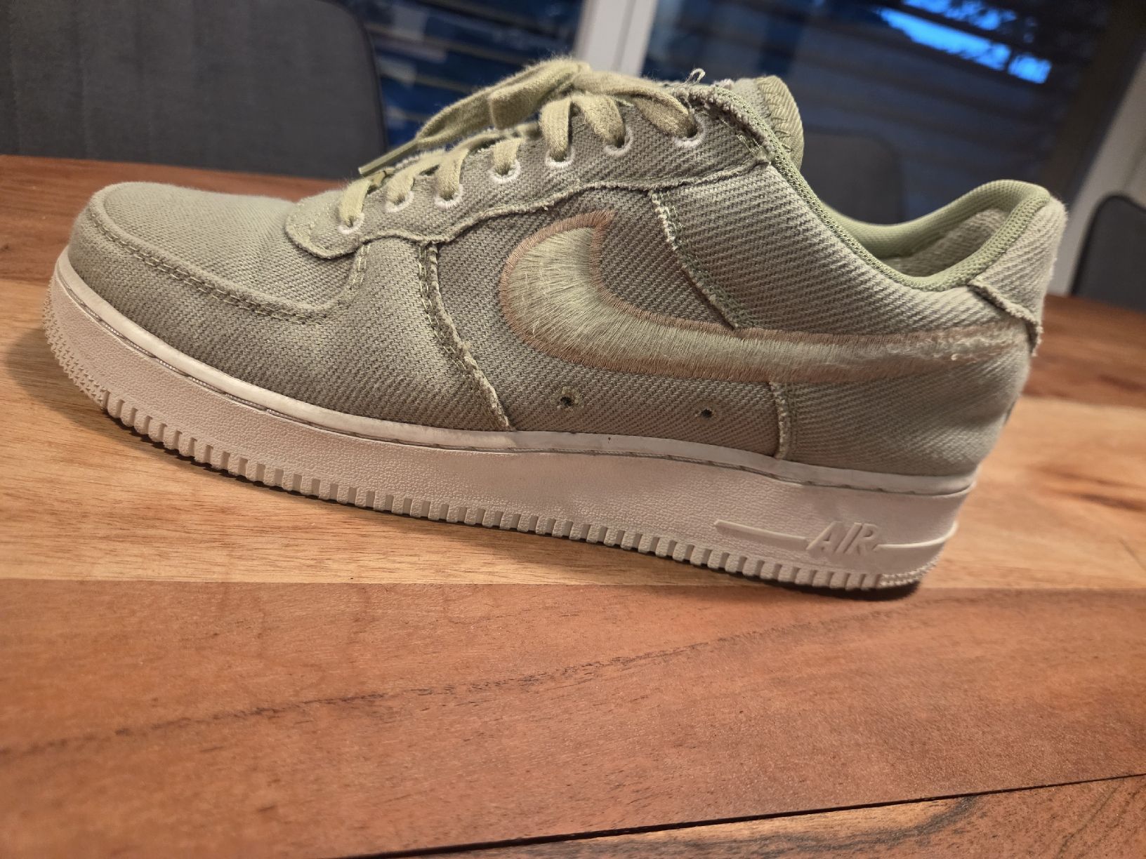 Nike Chaussures hommes: Baskets Nike Air Force 1 vert olive taille 45 – D'occasion à Arconciel par oli_pd2h 5