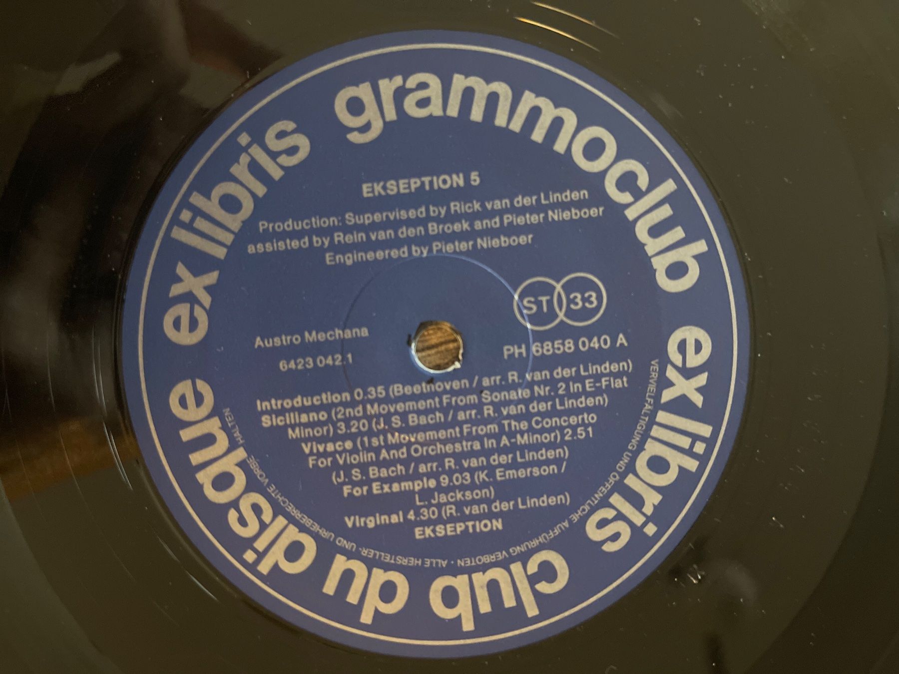 Dischi in vinile: S1242/Ekseption 5 – Usato da Frutigen venduto da Philippe_jsp 2