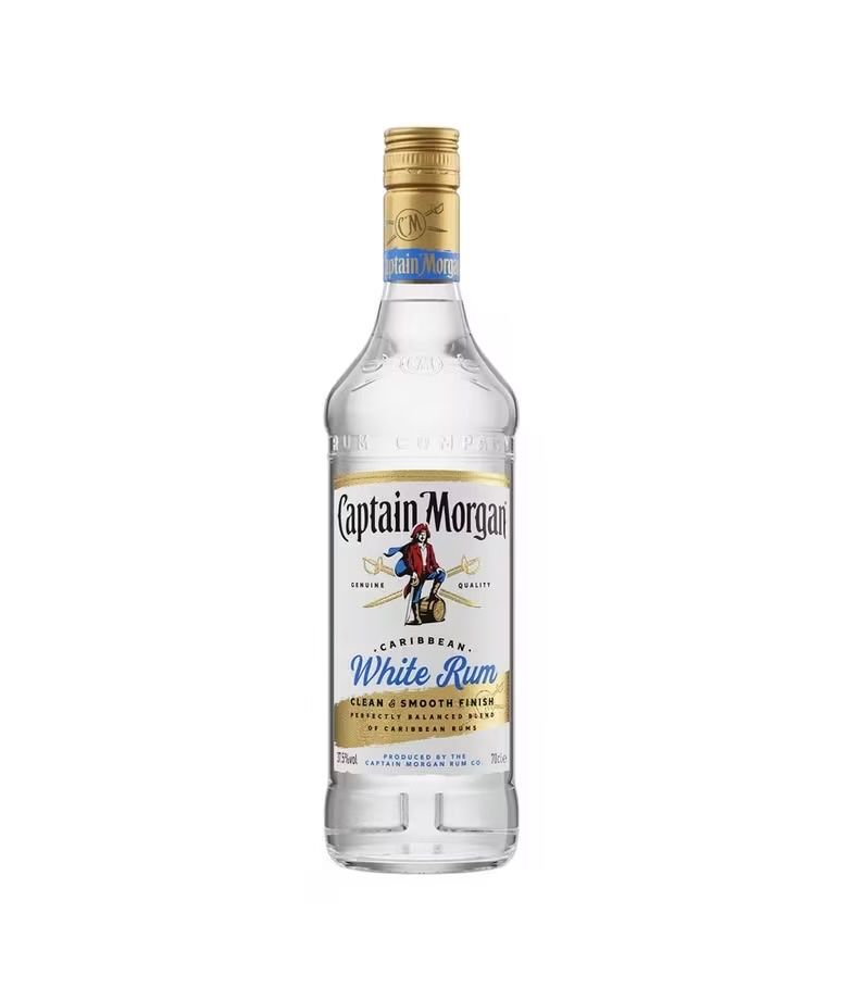 Bevande alcoliche: 1 Captain Morgan White Rum, 0,7l, 37,5%vol. – Nuovo e nell'imballaggio originale da Basel venduto da Seifehuesli 1