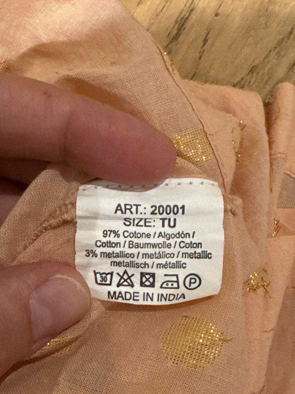 Blusen: Blouse pink gold dots onesize – Gebraucht aus Zürich von VittoDS 4