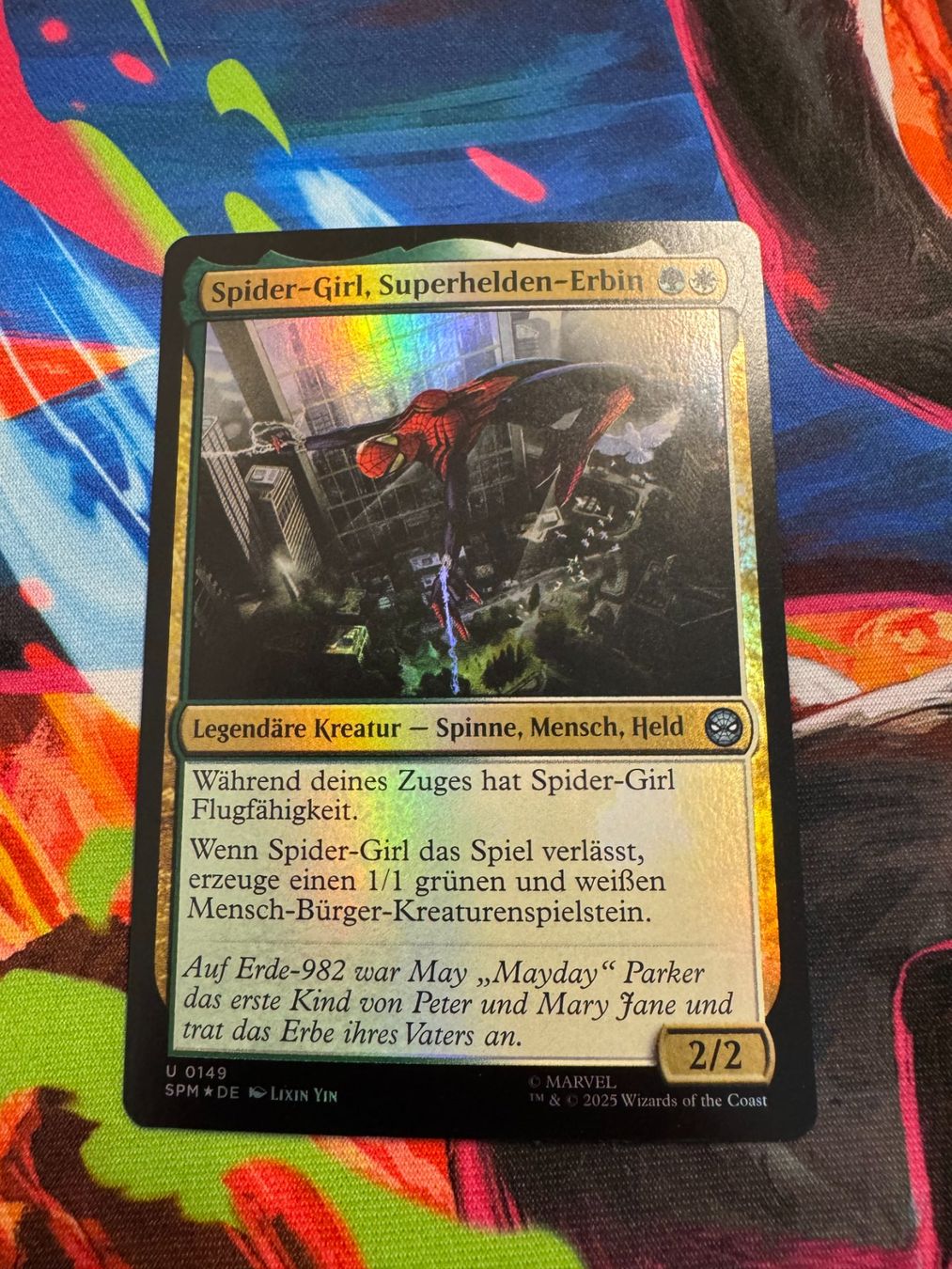 Magic The Gathering Carte collezionabili: Spider-Girl, Superhelden-Erbin - Marvel's Spider-Man - Magic – Nuovo (secondo la descrizione) da Bülach venduto da Pfrenzel