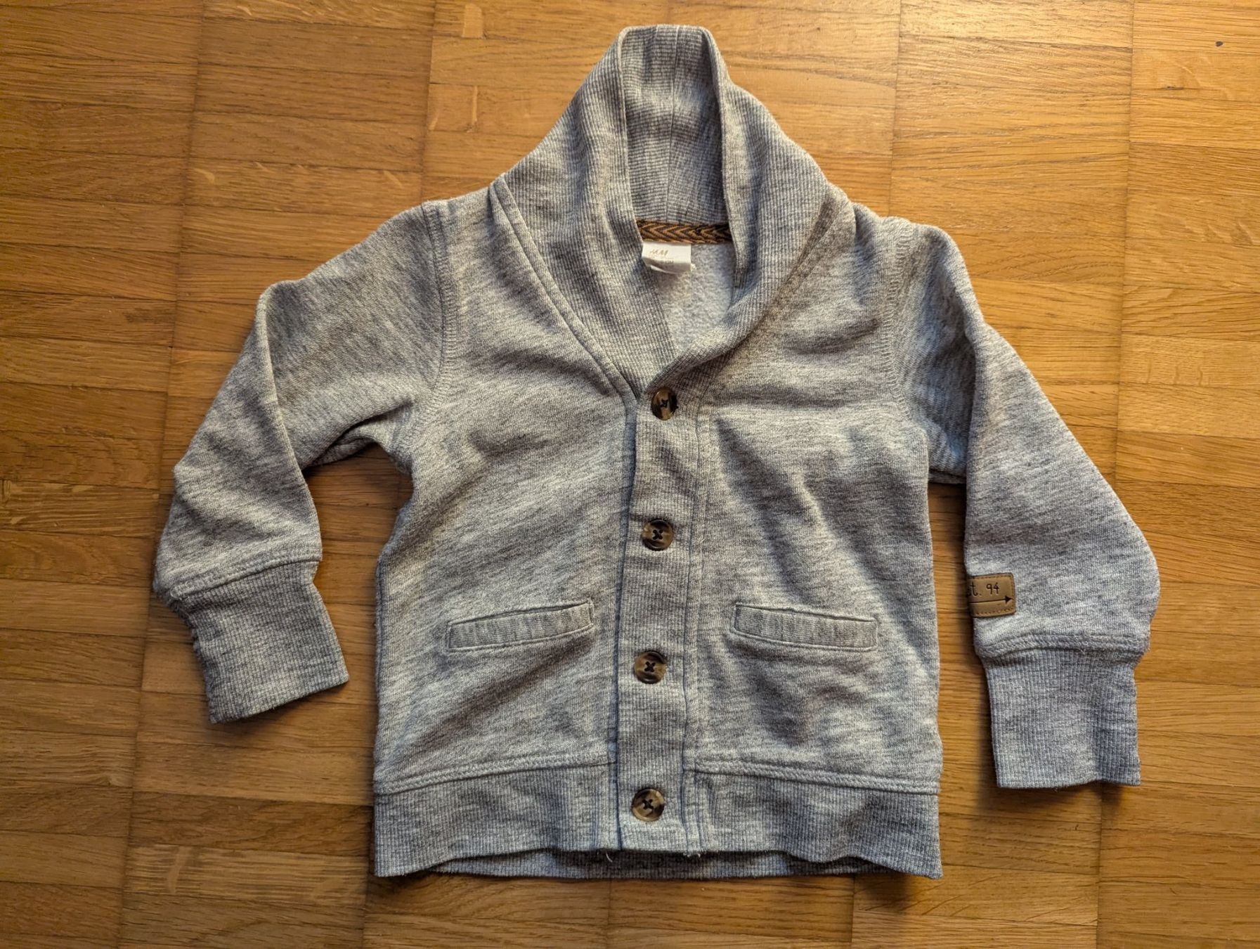 H&M Giacche & Cappotti: H&M Baby Jacke Gr. 80 Grau – Usato da JONA venduto da gin_yl55