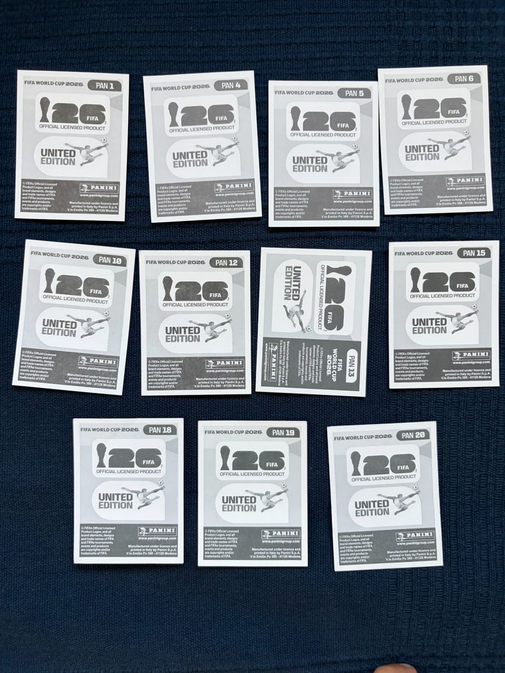 Panini Carte collezionabili: 11 Panini Sammelbilder von Panama – Usato da Thalwil venduto da kon_v82n 1