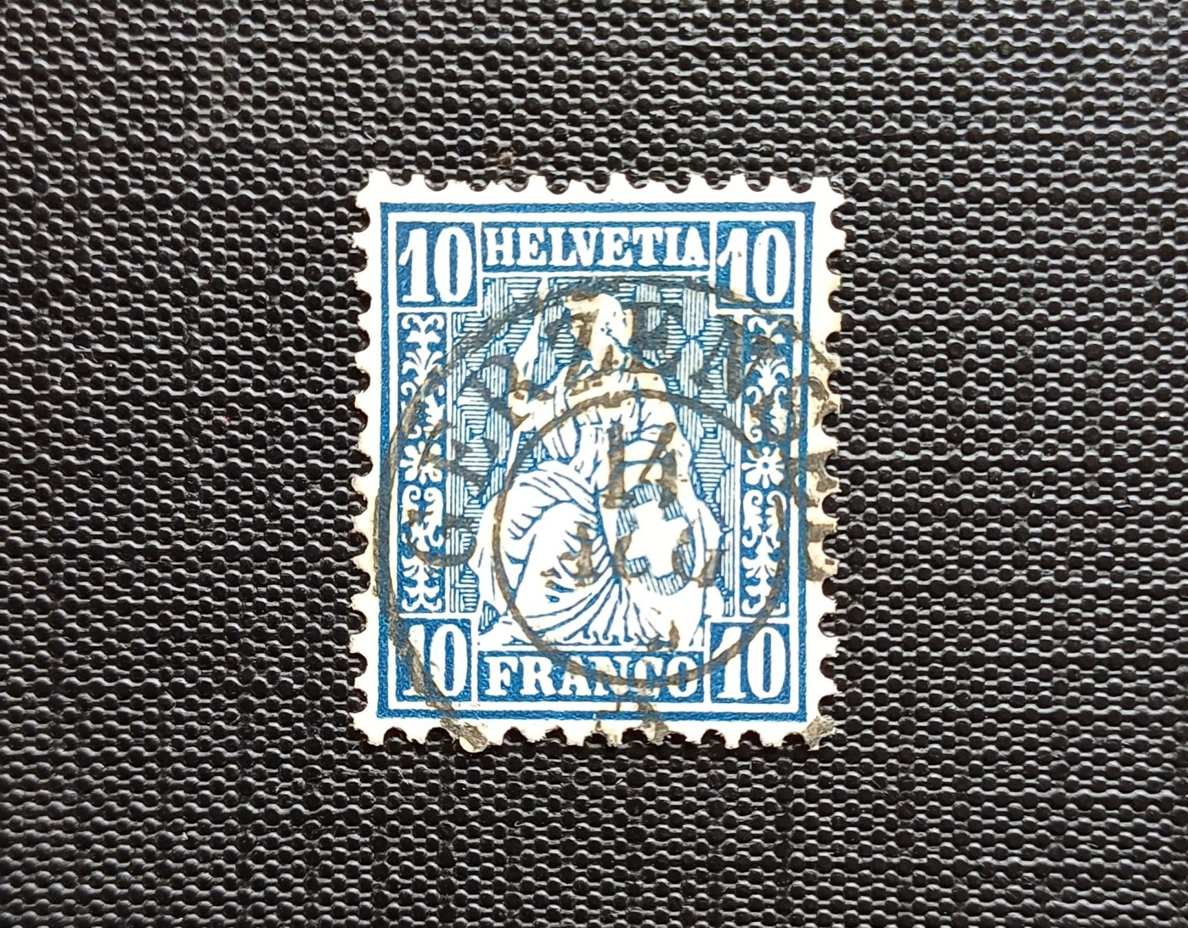Tutti i francobolli: Sitz.Helvetia GERZENSEE Vollstempel – Usato da Brittnau venduto da simionius