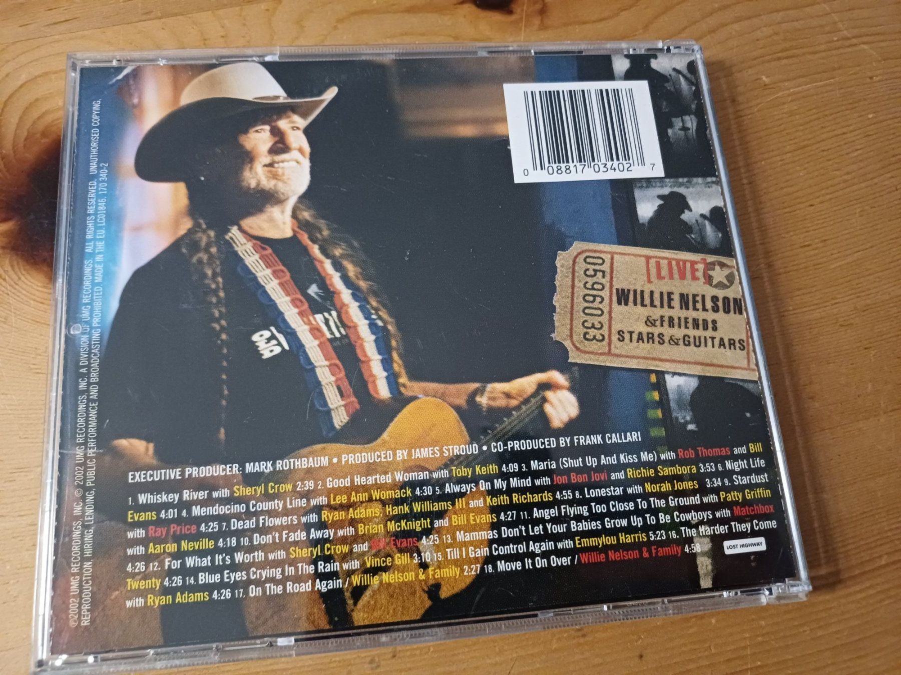 CD: Willie Nelson: Stars & Guitars - Live – Usato da Jona venduto da Rreto71 2