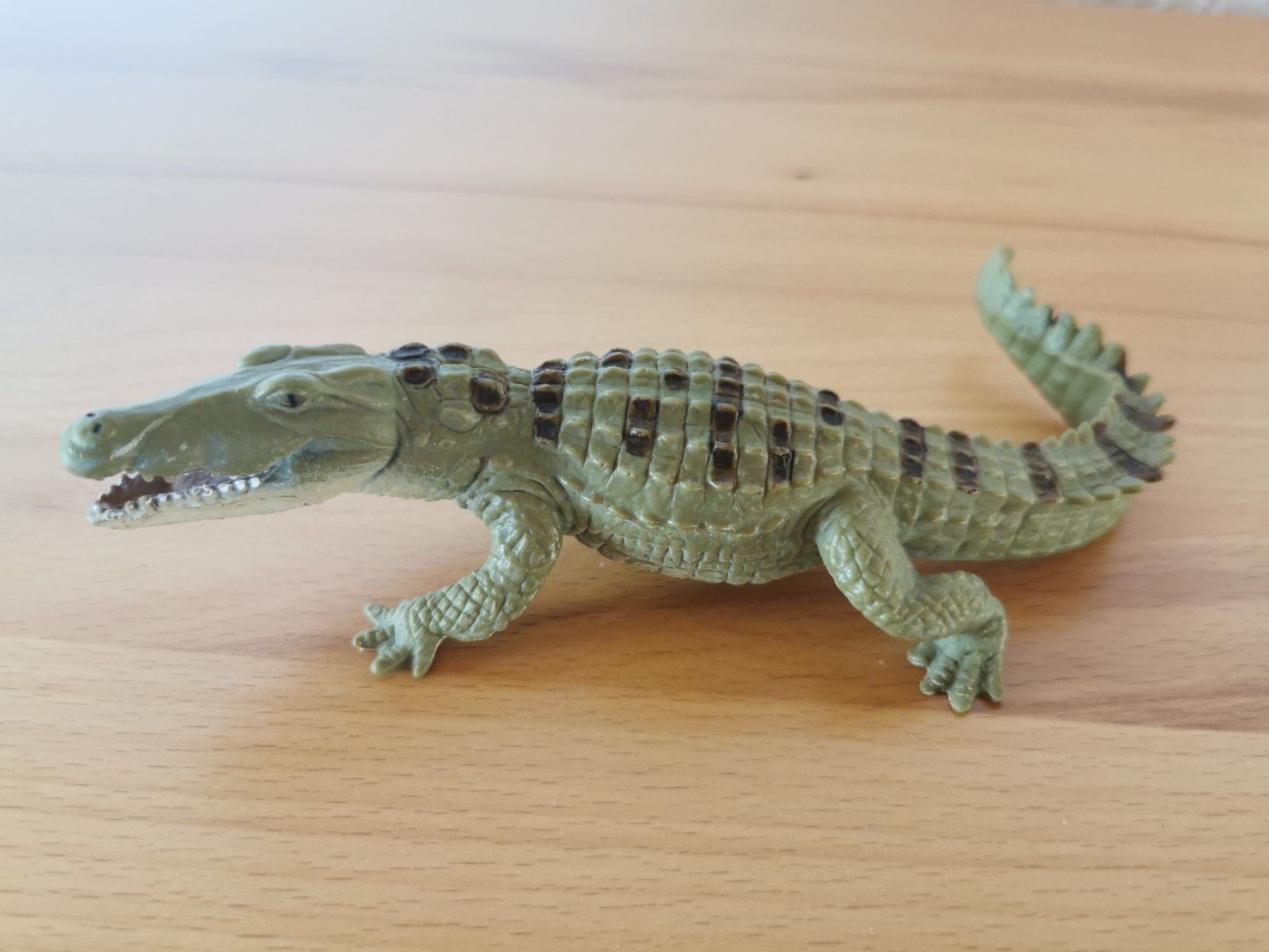 Statuette: Krokodil, Safari Ltd., ca. 15 cm lang – Usato da Gebenstorf venduto da Aturic