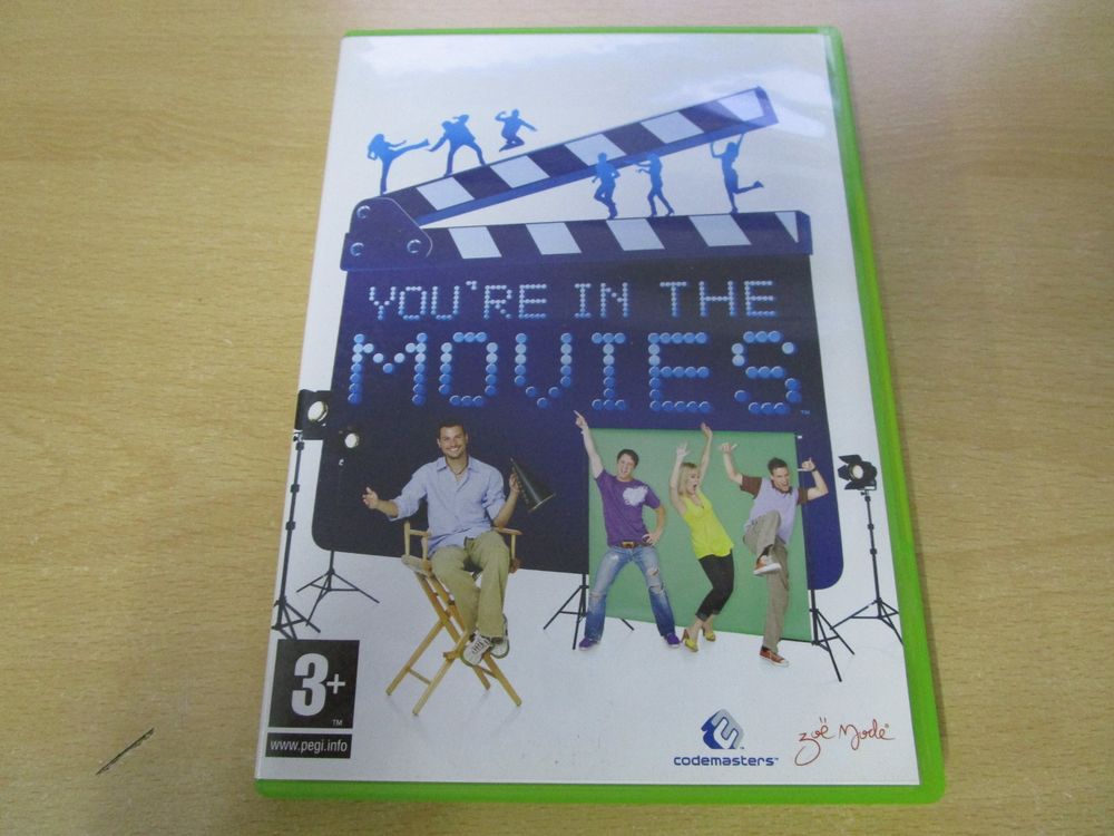 YOU'RE IN THE MOVIES Sur Xbox 360 - Coffret Neuf Avec Caméra - Édition Collector PAL