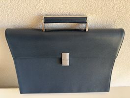 Porsche Design mallette porte-documents vintage bleu foncé