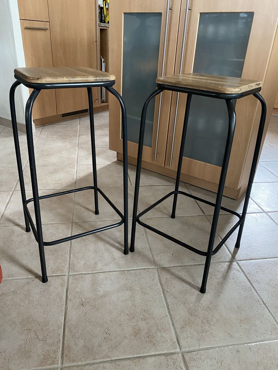 Hocker: 2 tabourets hauteur assise  70 cm – Gebraucht aus Blonay von Ollorvi