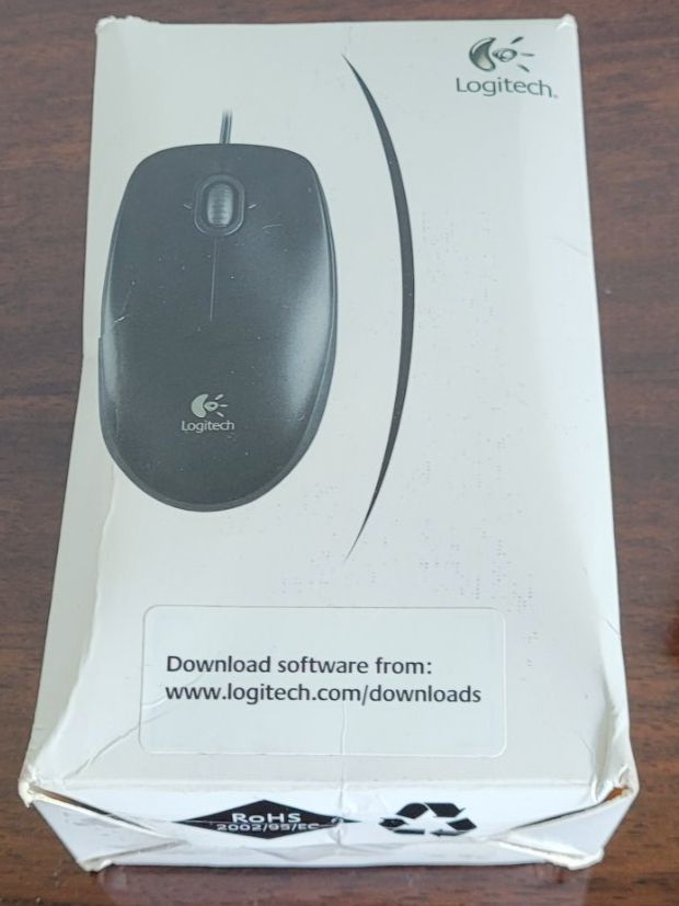 Logitech Mouse: Logitech Maus - Optisch, Kabelgebunden, neuwertig – Nuovo (secondo la descrizione) da Zürich venduto da Promoter_83 1