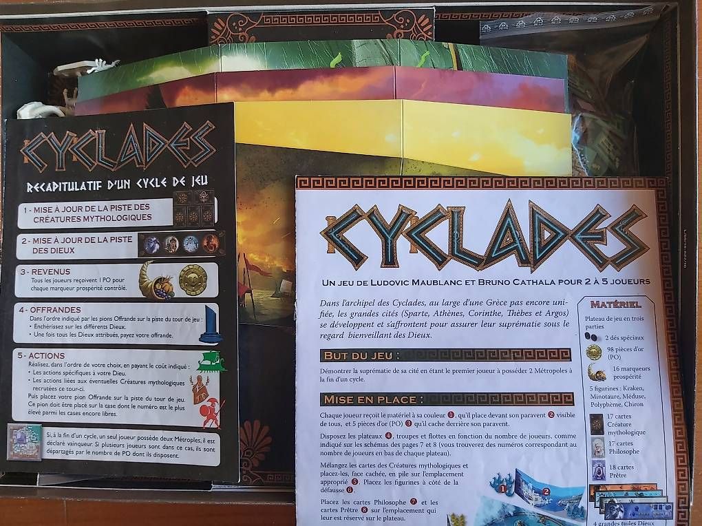 Giochi: Jeu de société Cyclades – Usato da Martigny venduto da Baldur333 4