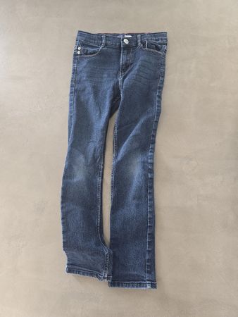 Kinder Jeans Hose blau schmaler Schnitt 