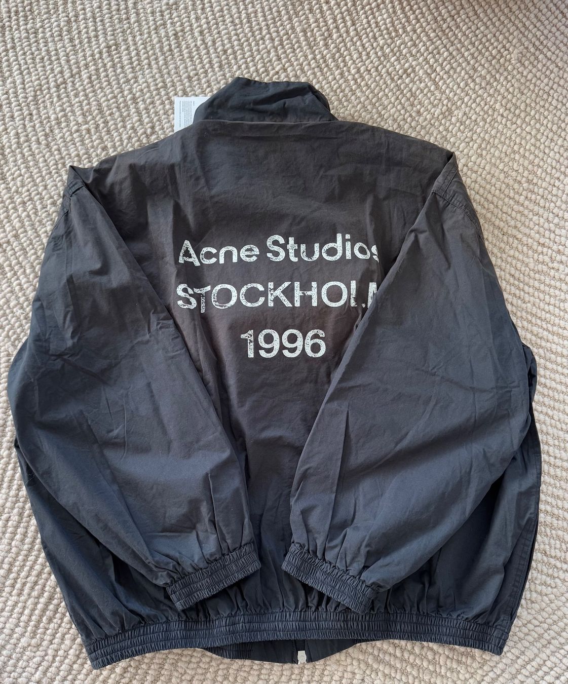 Acne Studios Giacche: Acne Studios Wind Breaker Jacke, Gr. M, Farbe schwarz – Nuovo e nell'imballaggio originale da Triesen venduto da atos87 1