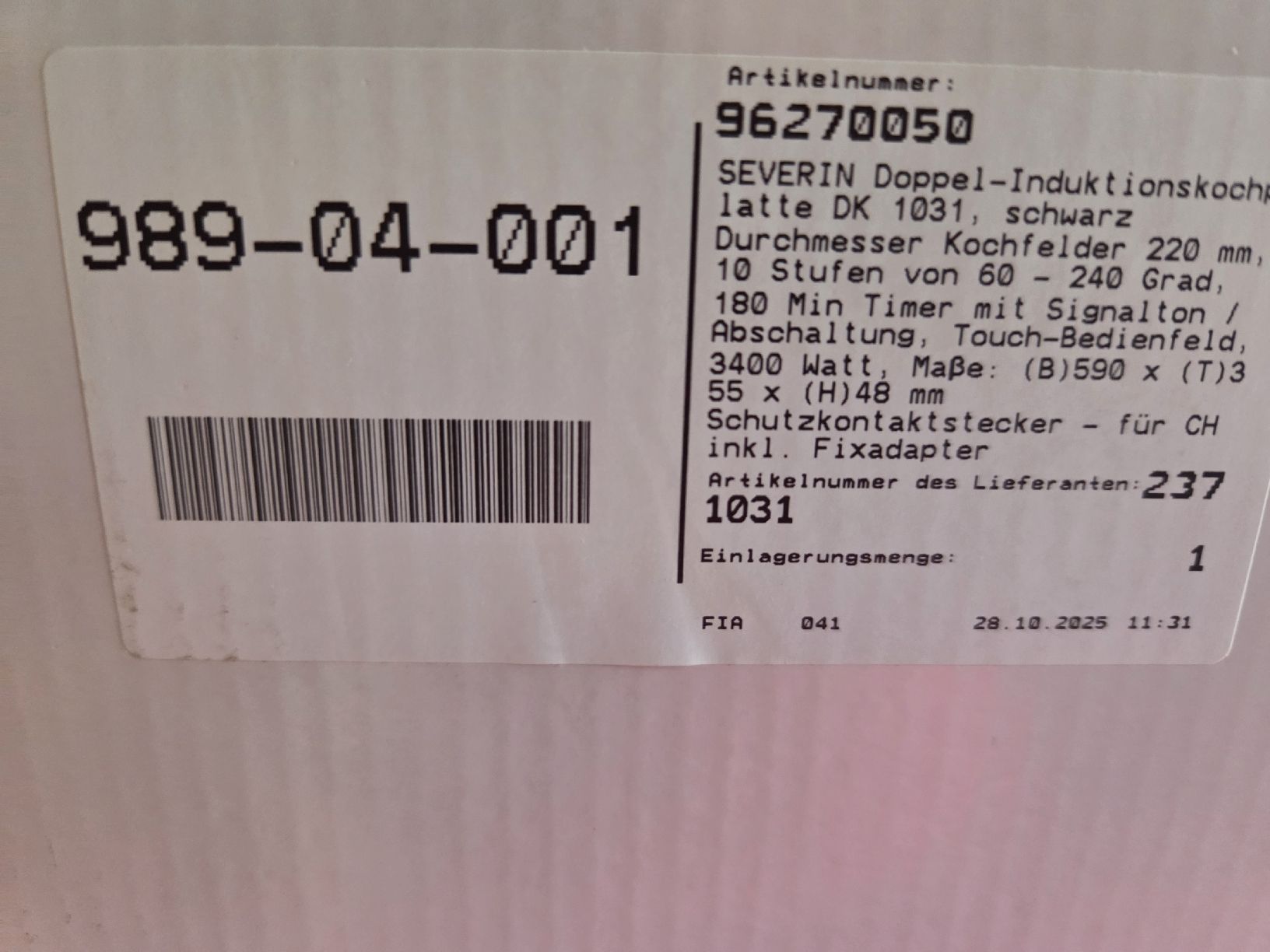 Herde: Induktion Doppelplatte – Neu (gemäss Beschreibung) aus Mollis von berggeis01 1