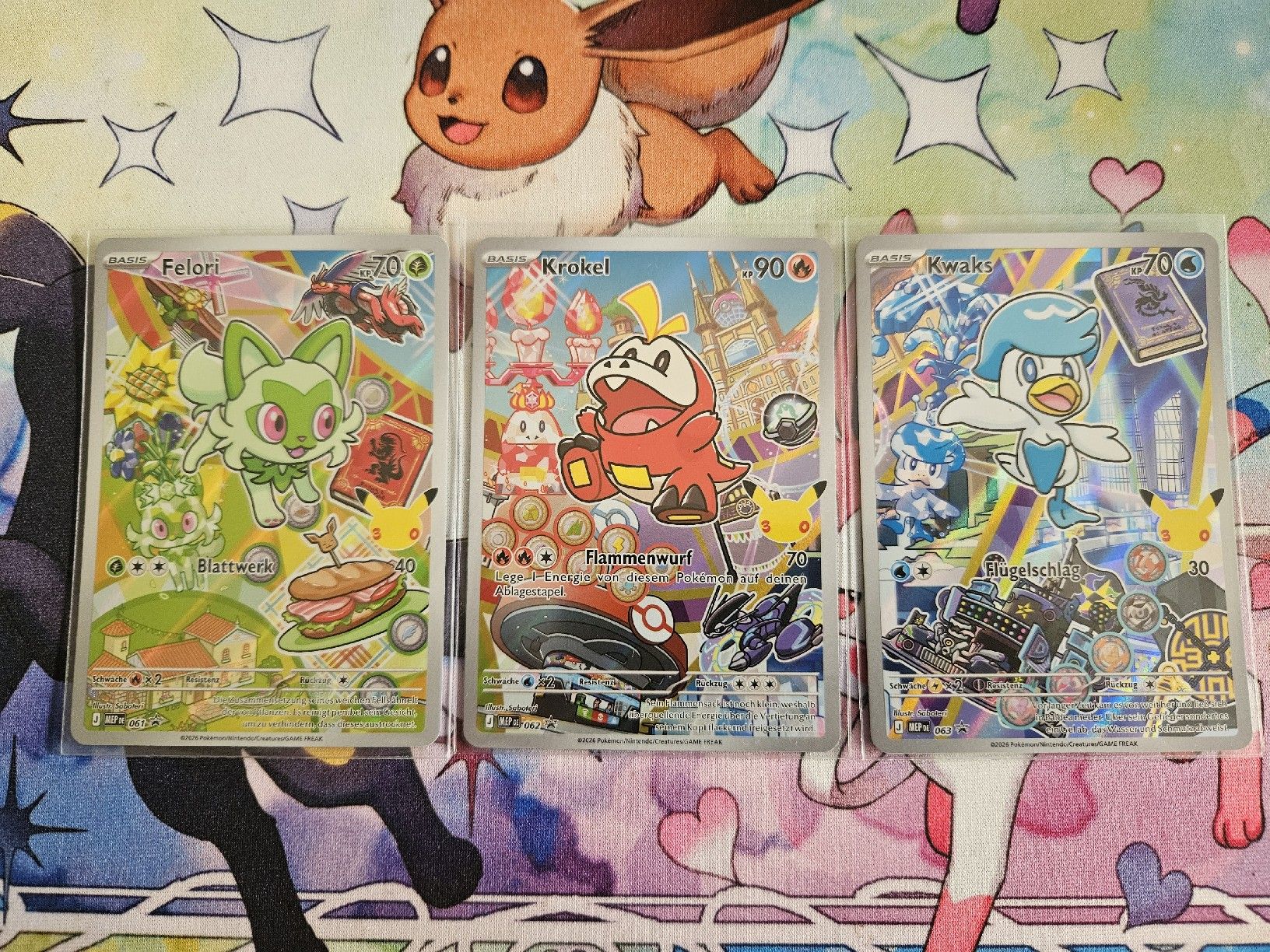 Pokémon Sammelbilder & Trading cards: First Partner Serie 3 - Paldea Starter Set DE – Neu (gemäss Beschreibung) aus Heiligkreuz (Mels) von Majora05