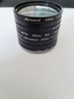 8x 49mm Filter Set Hoya Tiffen Vivitar Aroma UV Close-Up #50