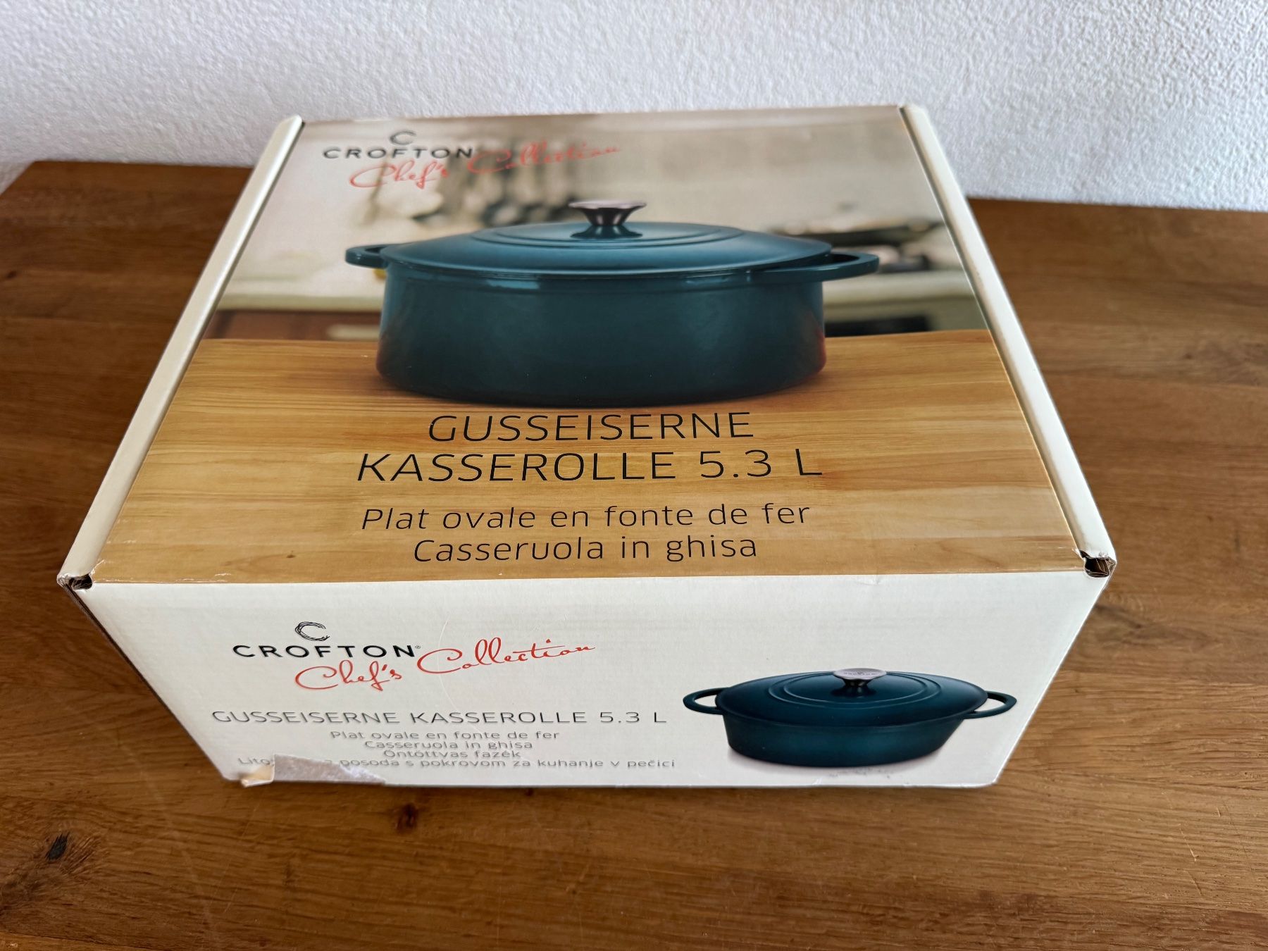 Pentole: Crofton Gusseisen Casserole – Nuovo e nell'imballaggio originale da Frauenfeld venduto da lind11