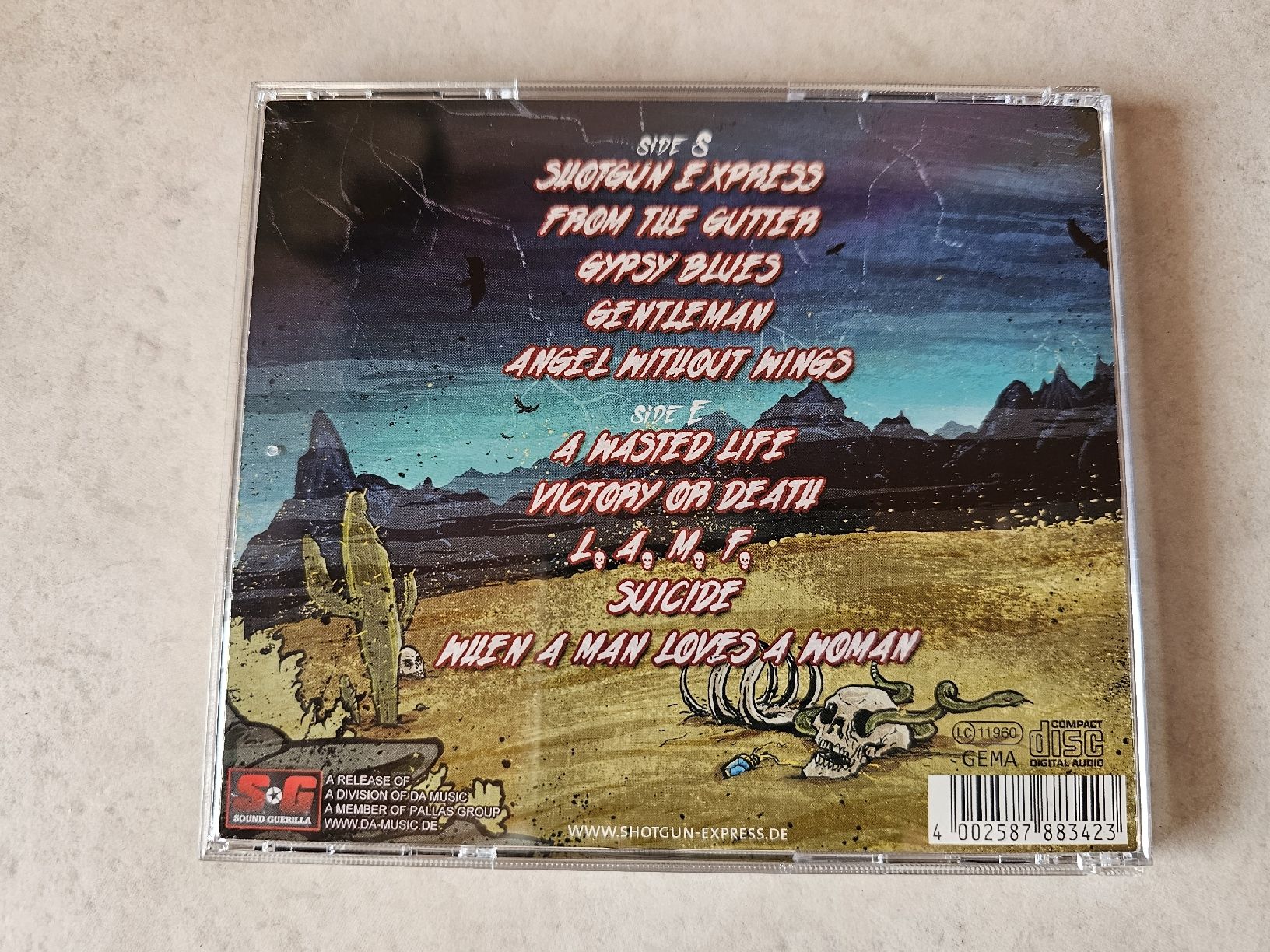 CD: Shotgun Express  -  Gypsy Blues – Usato da Schneisingen venduto da backstore24 1