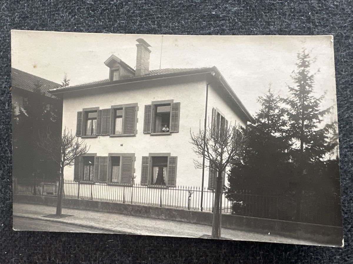 Ansichtskarten: Baden 1913  Oberstadtstrasse??? – Gebraucht aus Wettingen von Phibras