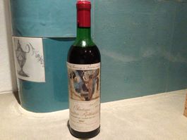 1Flasche Mouton Rothschild 1973