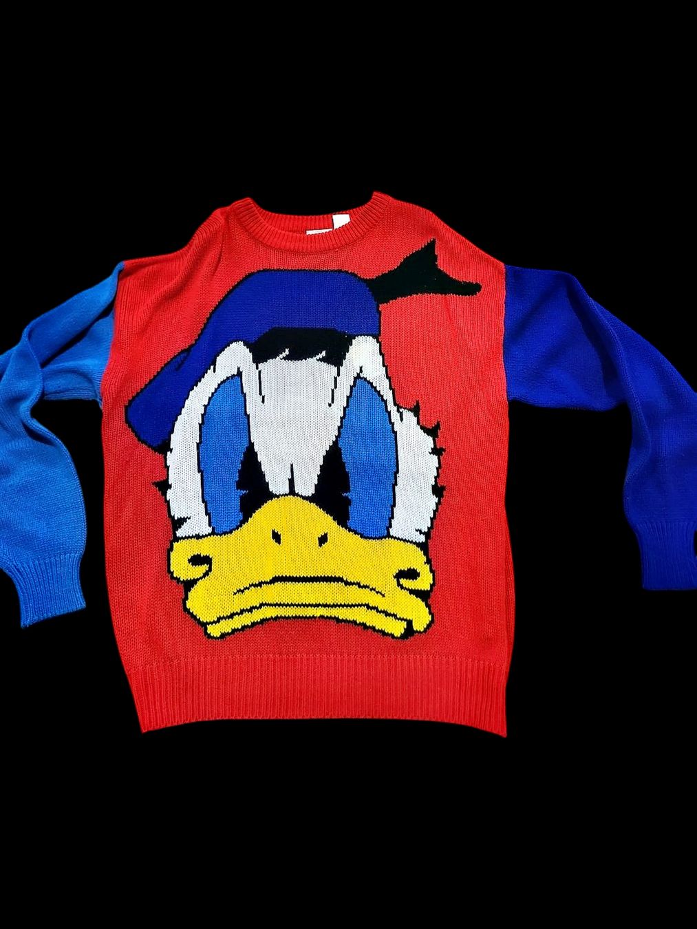 Maglioni & Felpe: Disney Micky Maus Donald Duck Strickpullover - Charakter-Pul – Usato da Zug venduto da vinokilo 1