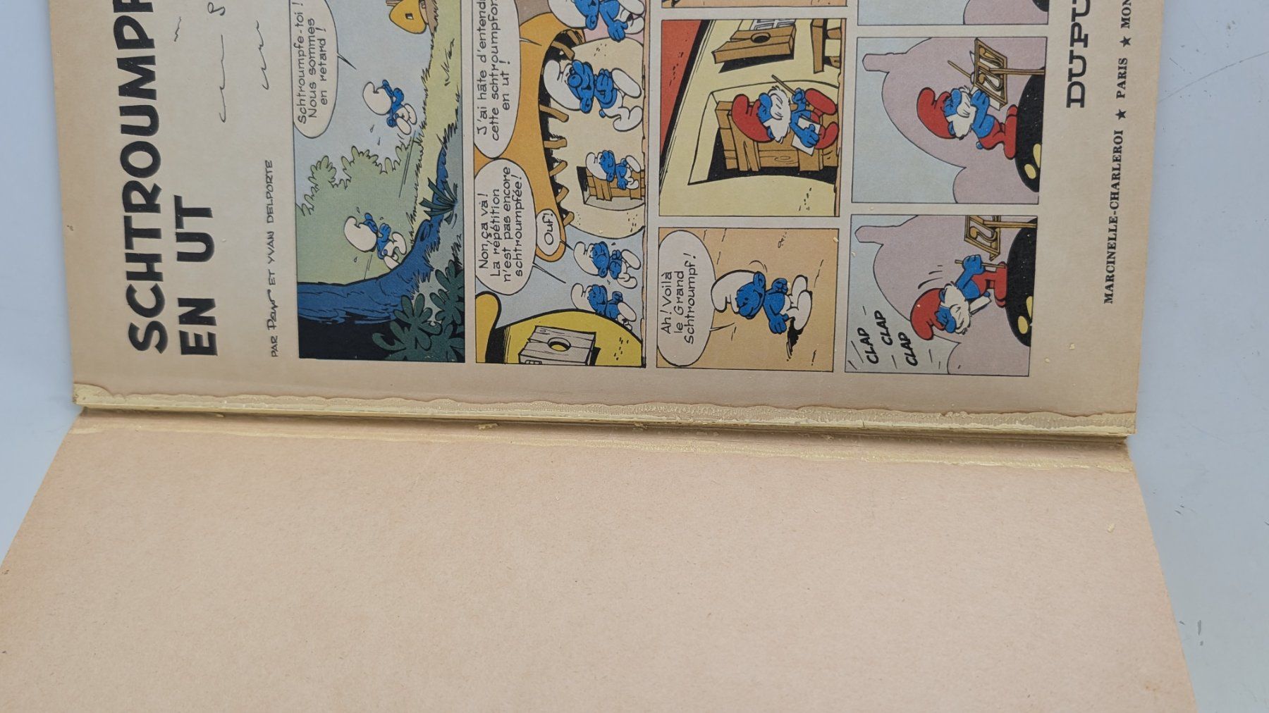 Fumetti: Comic: Schtroumpfonie en ut - 1972 - Schtroumpfs – Usato da Zürich venduto da 1.Simon 3