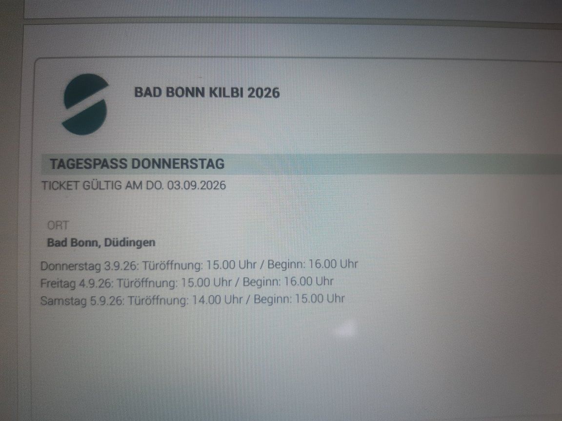 Banconote: 2 billets Kilbi 3 septembre 2026 – Nuovo (secondo la descrizione) da Neuchâtel venduto da osaka02
