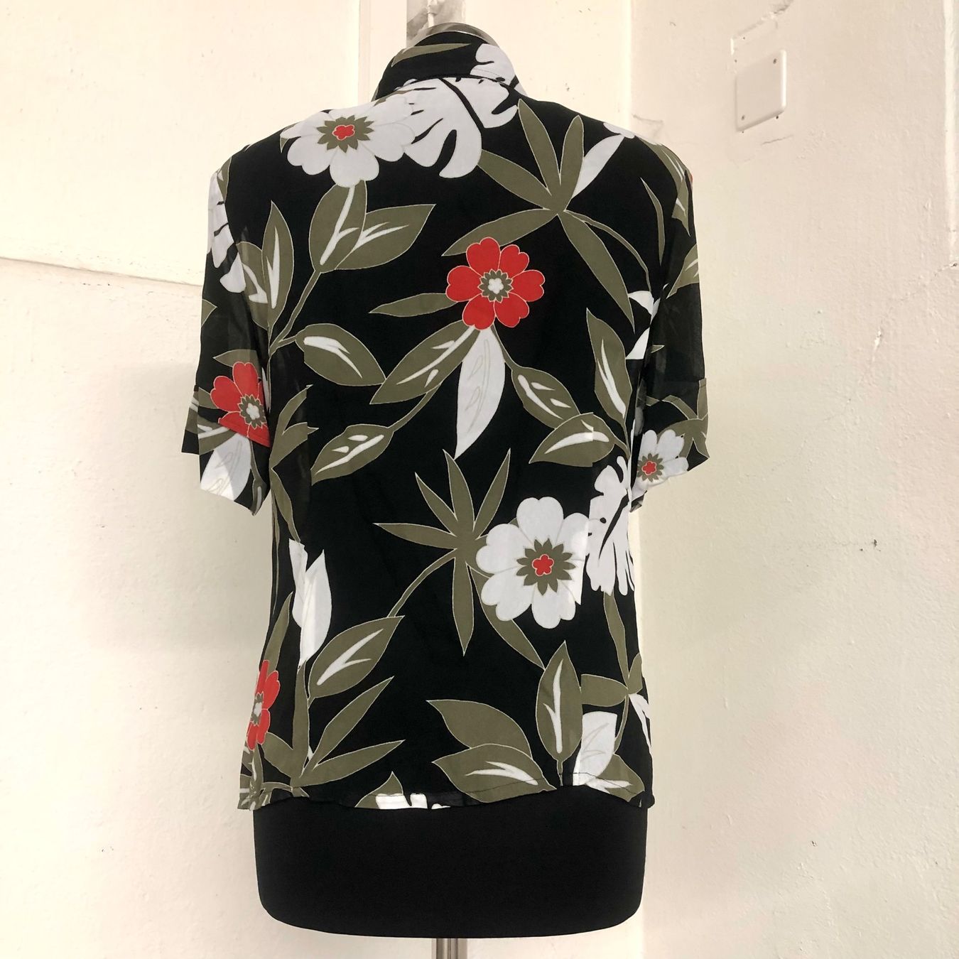 Blusen: Vintage Hauber Hemd Bluse kurzarm, Grösse 38 – Gebraucht aus Brienz BE von Kokolea84 2