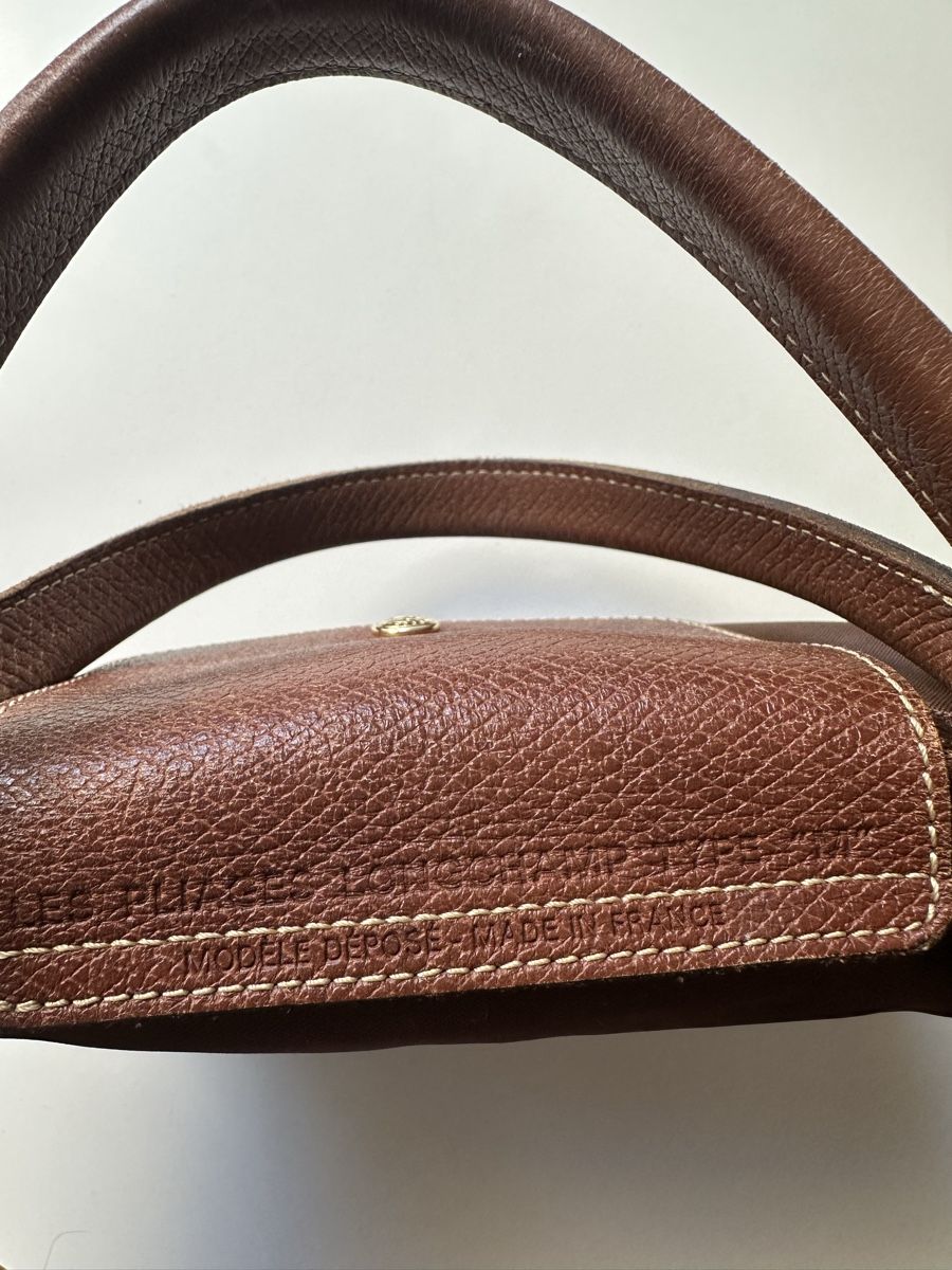 Longchamp Borse da donna: Longchamp Tasche Original, le Pliage M, braun, gebraucht – Usato da Zürich venduto da anouk_8008 4