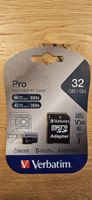 Neu Verbatim microSDHC 32GB Pro V30 Adapter inkl.