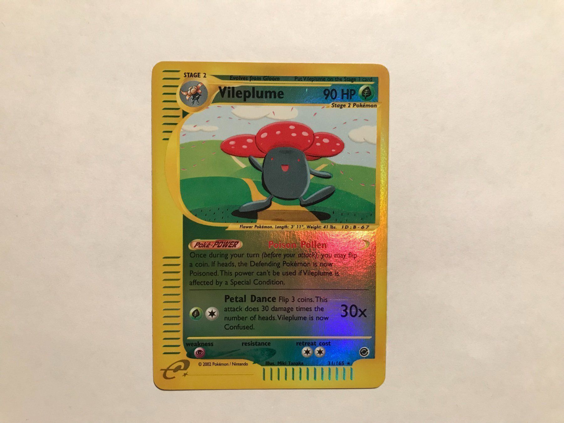 Pokémon Sammelbilder & Trading cards: Vileplume reverse holo Expedition – Neu (gemäss Beschreibung) aus Hagendorn von Pokecollectorch 9
