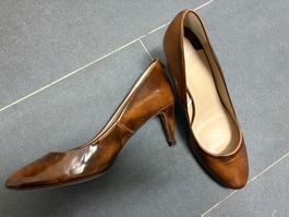 Pumps UTERQUE (camel-Farben), Gr. 39