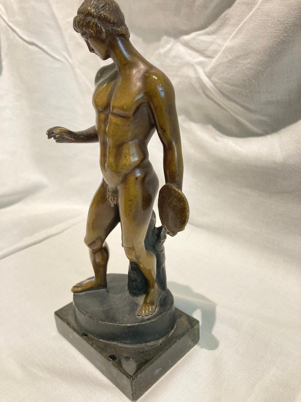 Sculture & Statue: Bronze figurale Skulptur Discobulus "Mann mit Diskus" – Usato da Niederhelfenschwil venduto da Chleeblatt1938