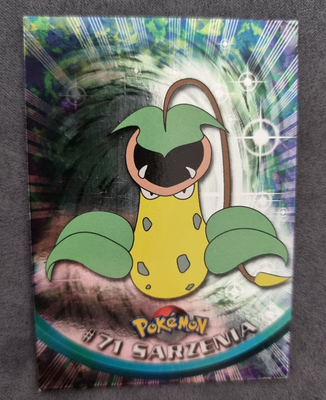 Pokémon Carte collezionabili: Pokémon Topps Holo blau #71 Sarzenia – Usato da Roggwil BE venduto da S_Cards 3